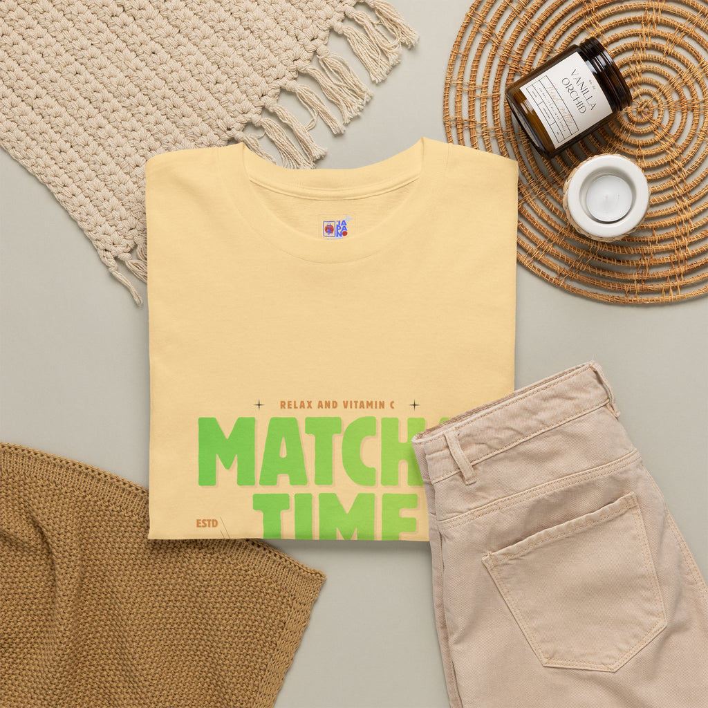 Matcha Time Tee — "Matcha Time to Make Life More Focused" Graphic T-Shirt