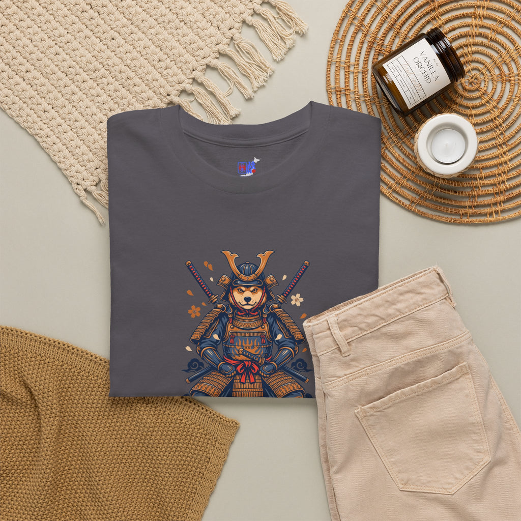 Samurai Warrior T‑Shirt – Retro Pixel Art with 武士道 (Bushido)