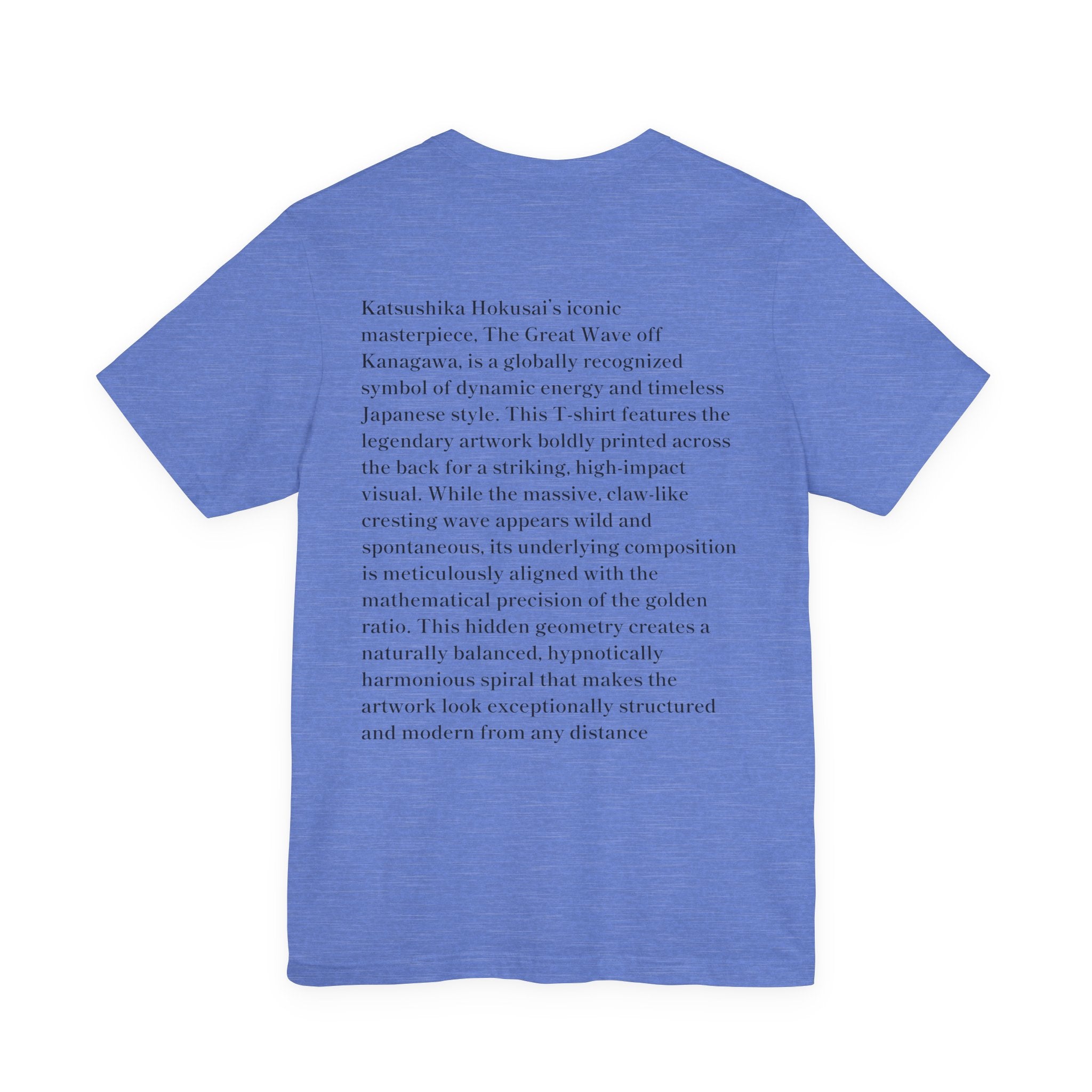 Great Wave Golden Ratio T-Shirt — "Math is Aesthetic" Hokusai Graphic Tee