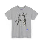 Akita Inu Sumi Ink Portrait T-Shirt — Japanese Ink Wash Dog Tee