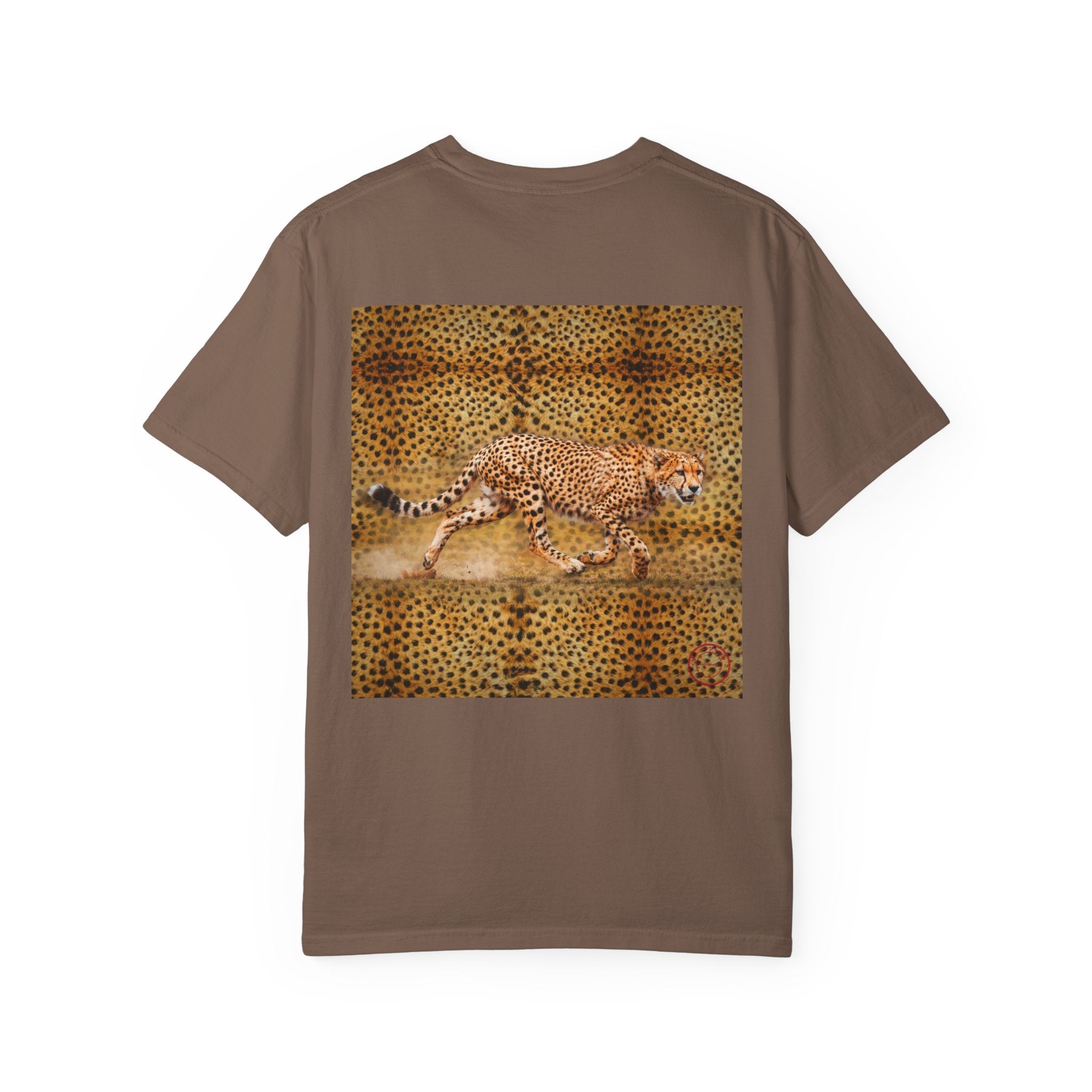 CoolyJapan — Hayate 疾風 Cheetah Tee | Dark Color | Comfort Colors 1717