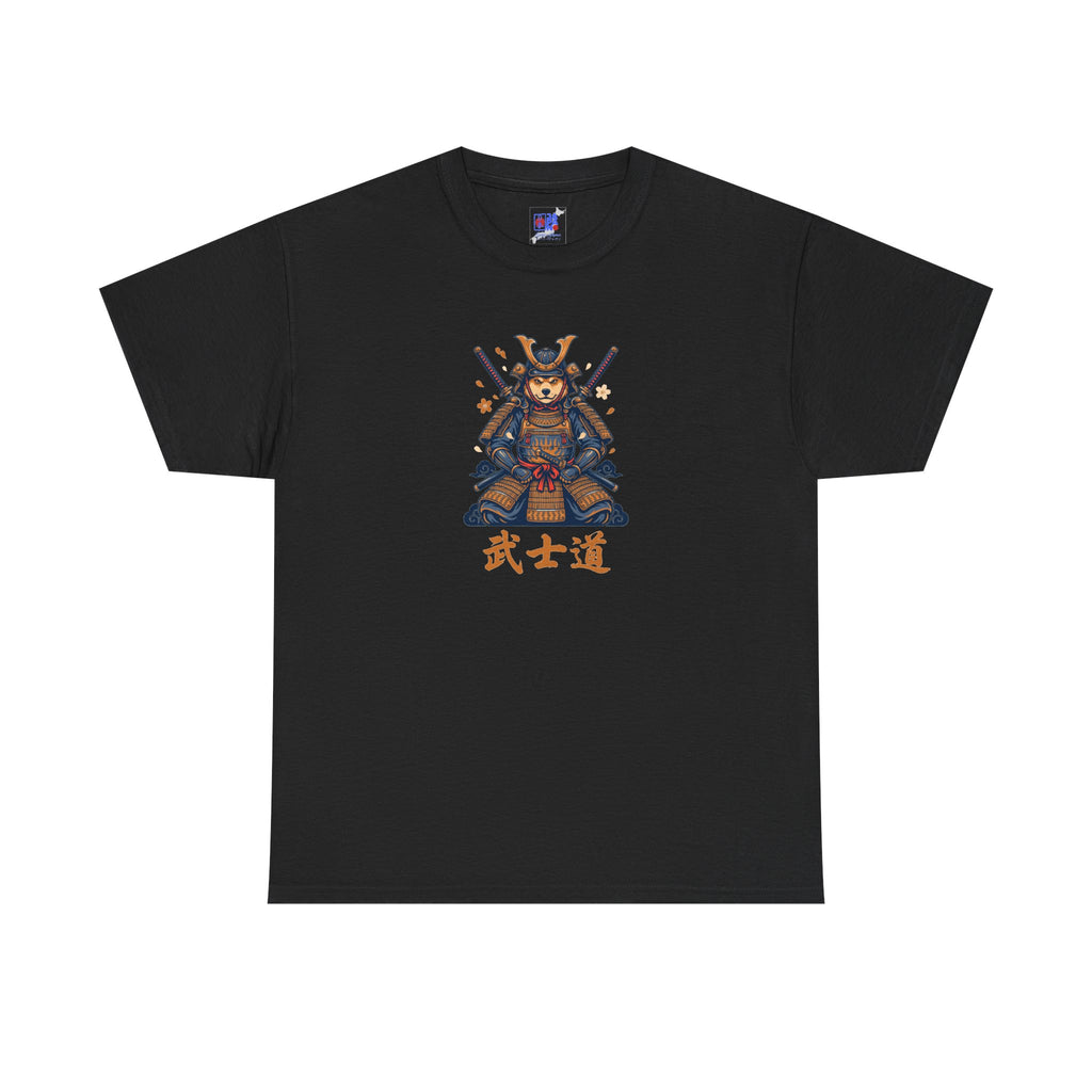 Samurai Warrior Tee, Retro Pixel Art with Bushido