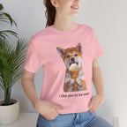 I Like You To Be Sweet Shiba Inu Eating Ice Cream T-Shirt