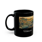 Hokusai Katsushika Hokusai Ukiyo-e Black Coffee Mug (11oz/15oz)