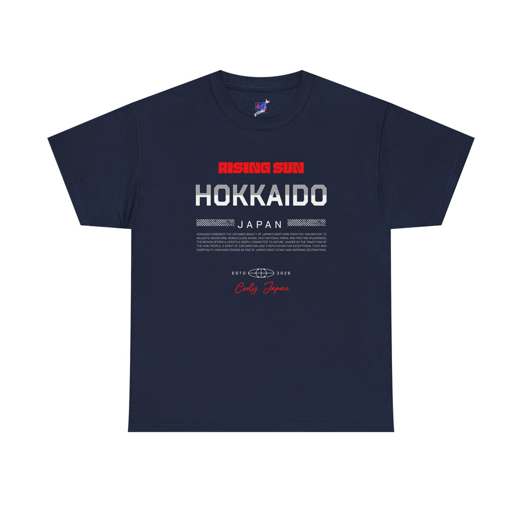 Hokkaido T-Shirt | 北海道 Wild North & Powder Snow Japan Tee | Designed by Japanese