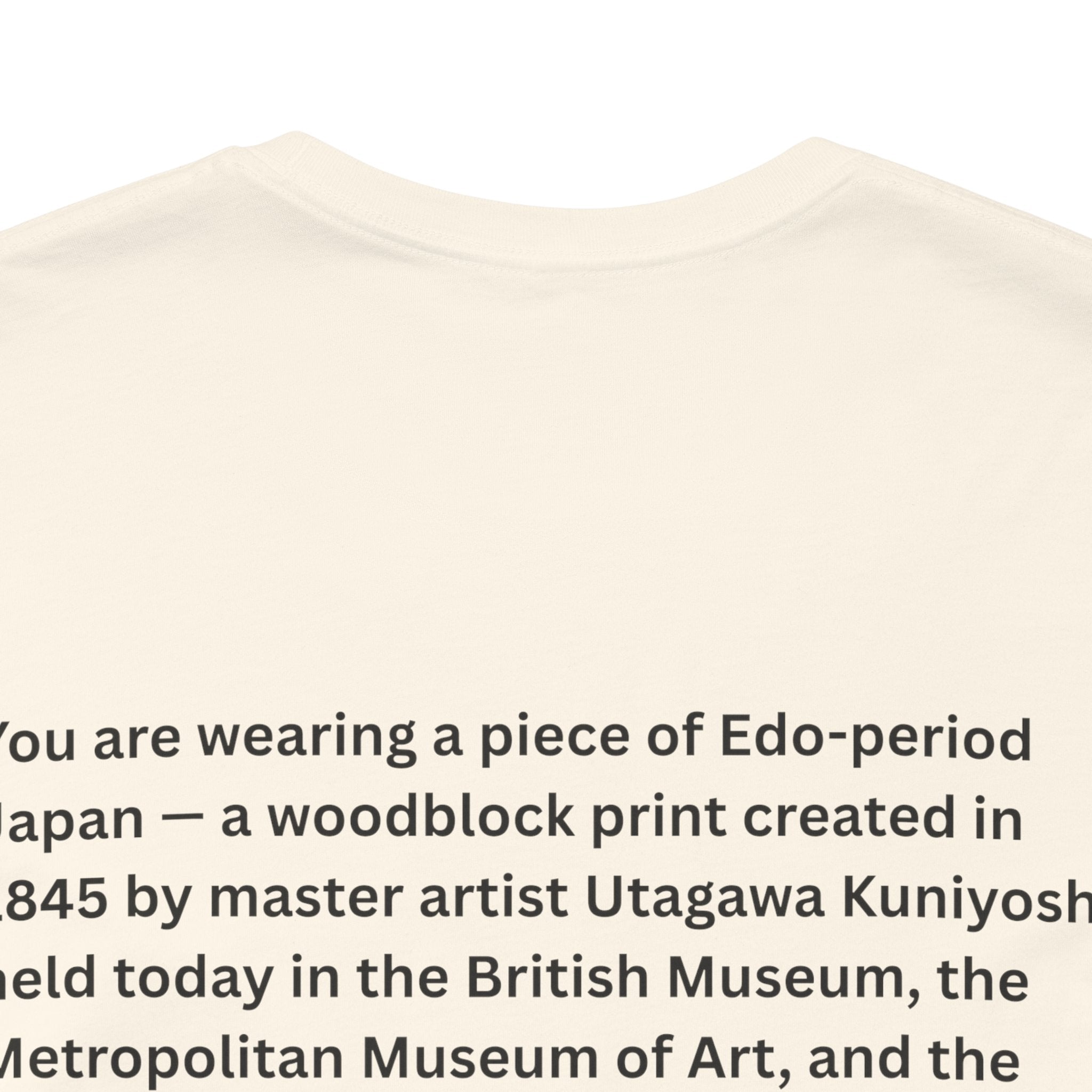 A Lovely Garland woodblock print T-Shirt | Ukiyo-e Kuniyoshi design