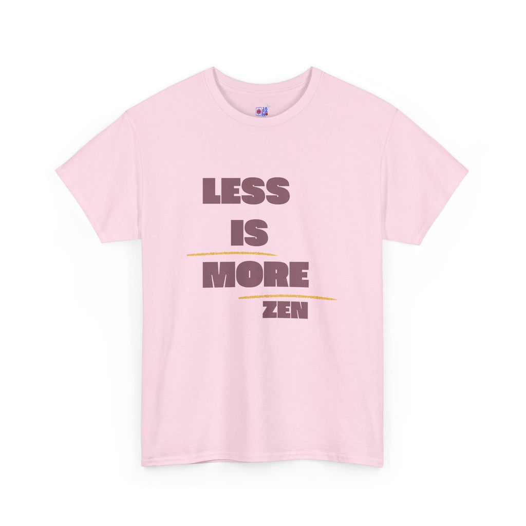 Less Is More Zen T-Shirt — Minimalist Mindfulness Tee