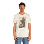 Japanese Art T-Shirt, Mori Sosen Three Monkeys, Museum Tee, Edo Period Animal Painting Japanese Macaque Gift