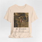 Tiger Art Tee — ‘Fierce Tiger Dashing Beneath a Cliff’ Classic Graphic T-Shirt