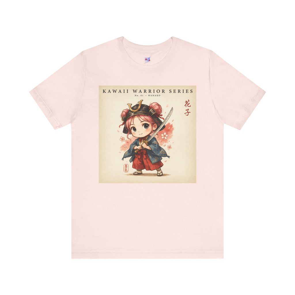 Kawaii Warrior Anime Girl Samurai T-Shirt
