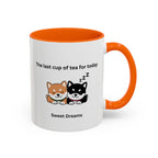 Shiba Inu "Sweet Dreams" Mug, The Last Cup of Tea for Today, Japanese Dog Cute Gift Mug