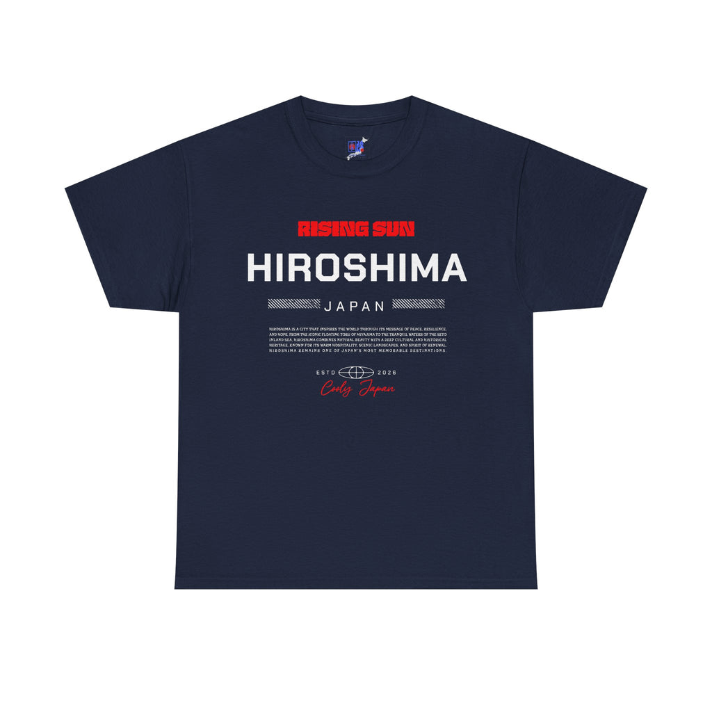 Hiroshima T-Shirt | 広島 Peace & Resilience Japan City Tee | Designed by Japanese