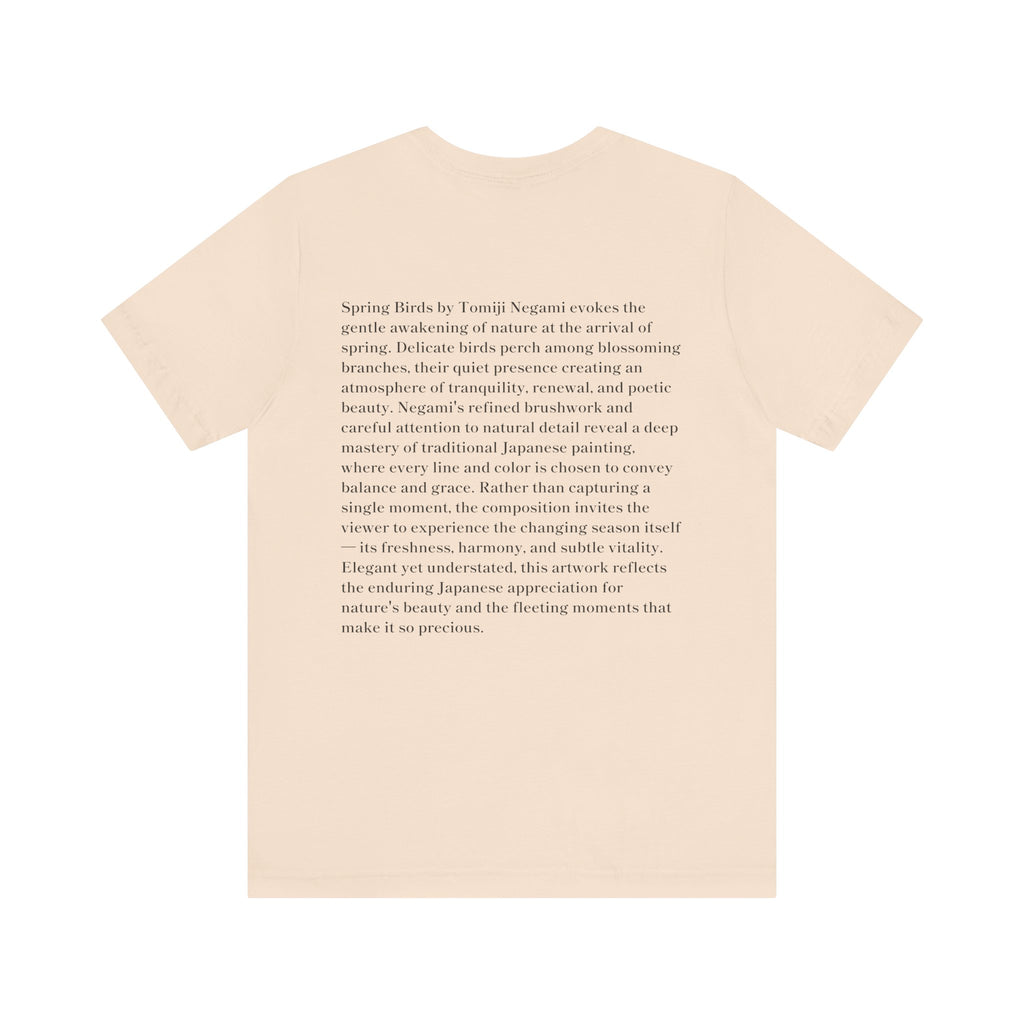 Tomiji Negami "Spring Birds", Japanese Art Museum T-Shirt