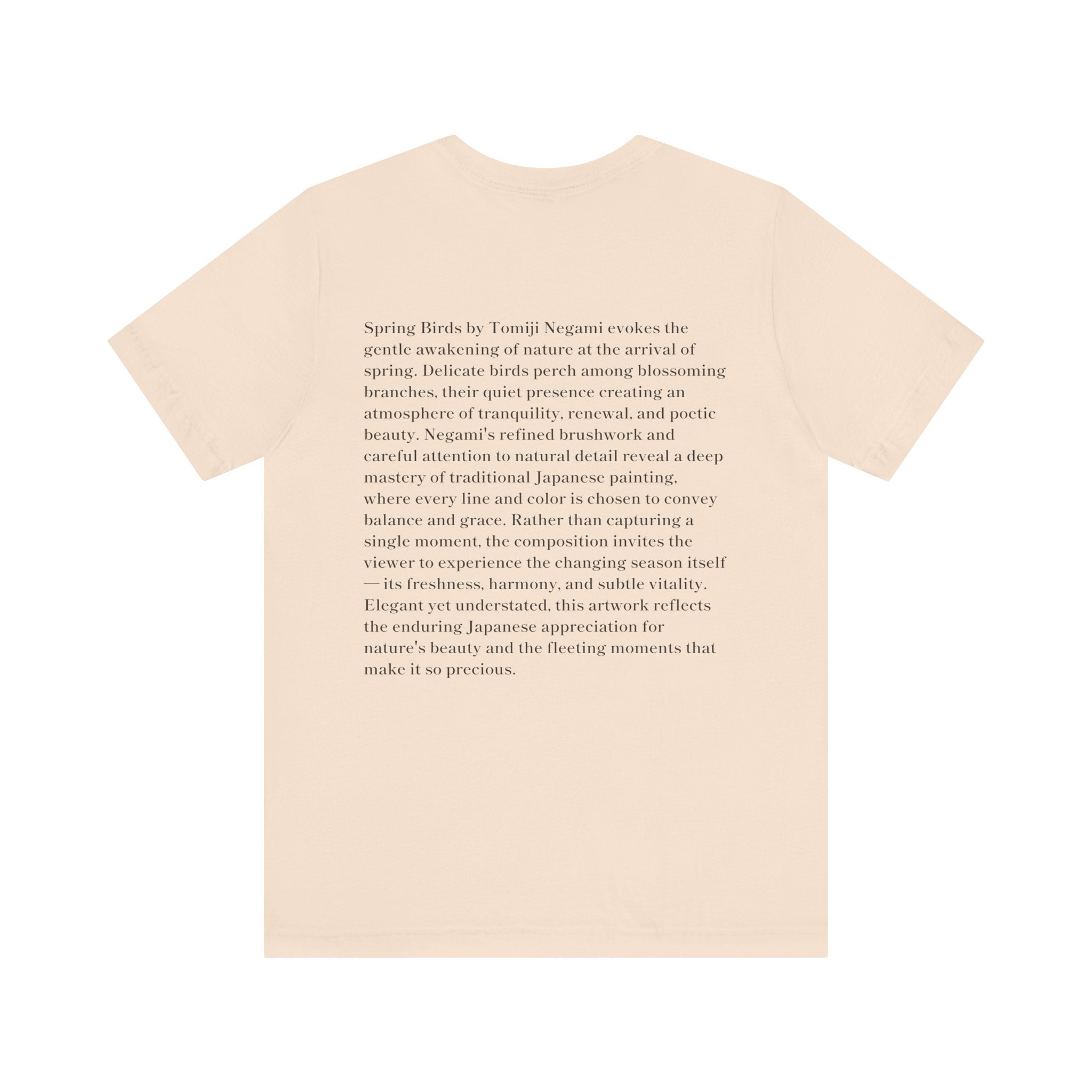 Tomiji Negami "Spring Birds", Japanese Art Museum T-Shirt