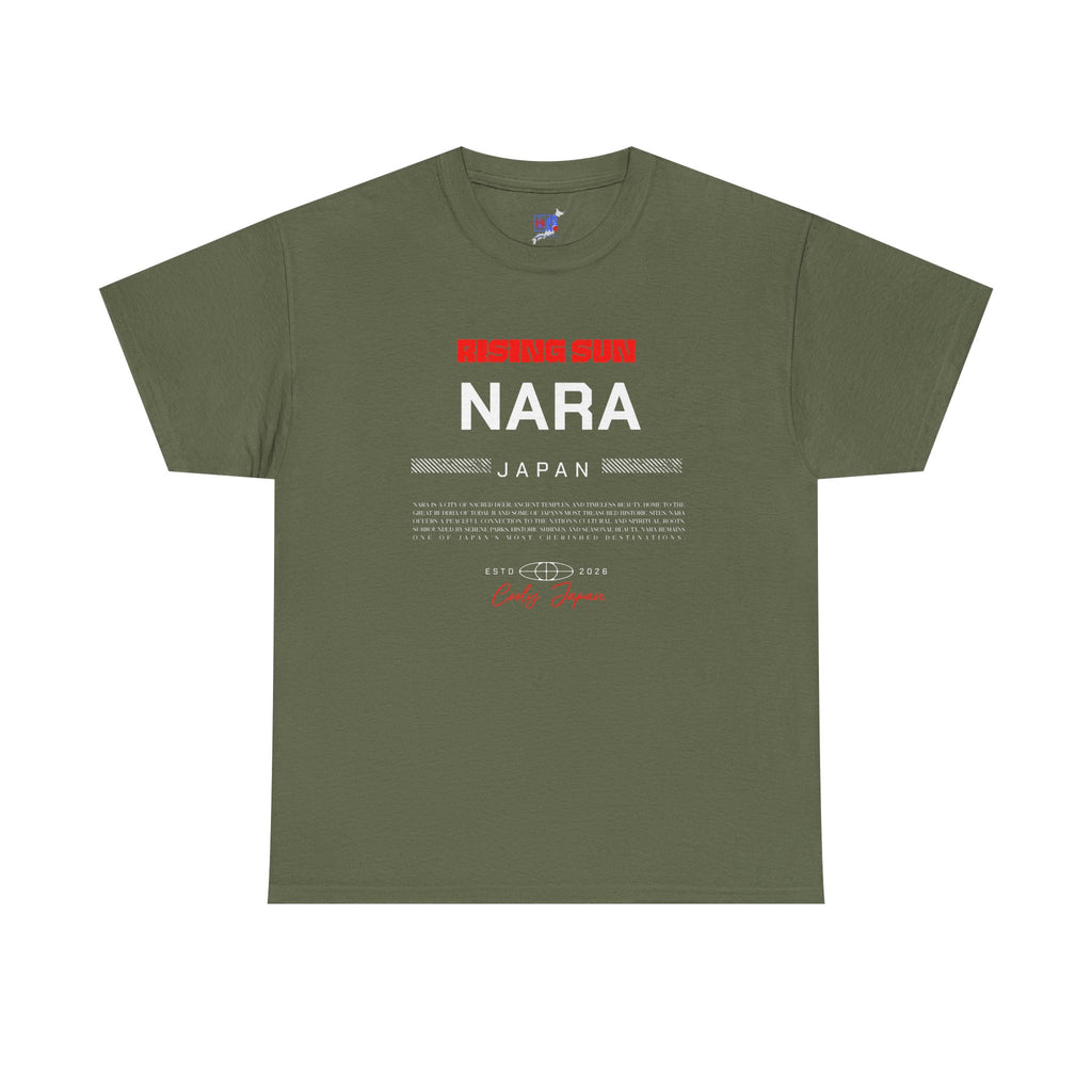 Nara T-Shirt | 奈良 Sacred Deer Front & Back Print | Japan City Series Tee