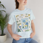 Sushi Picnic Tee, Cute Bento & Sushi Illustration T-Shirt