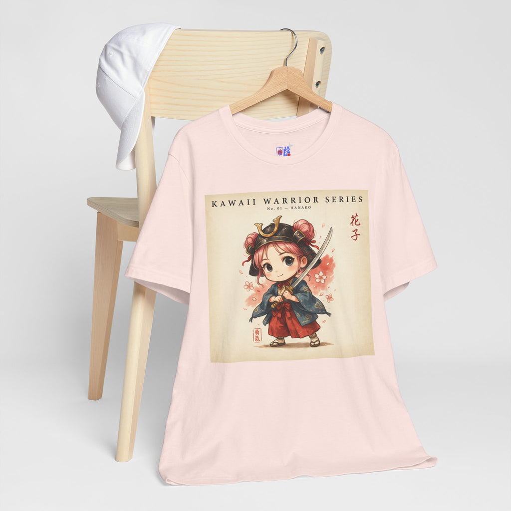 Kawaii Warrior Anime Girl Samurai T-Shirt