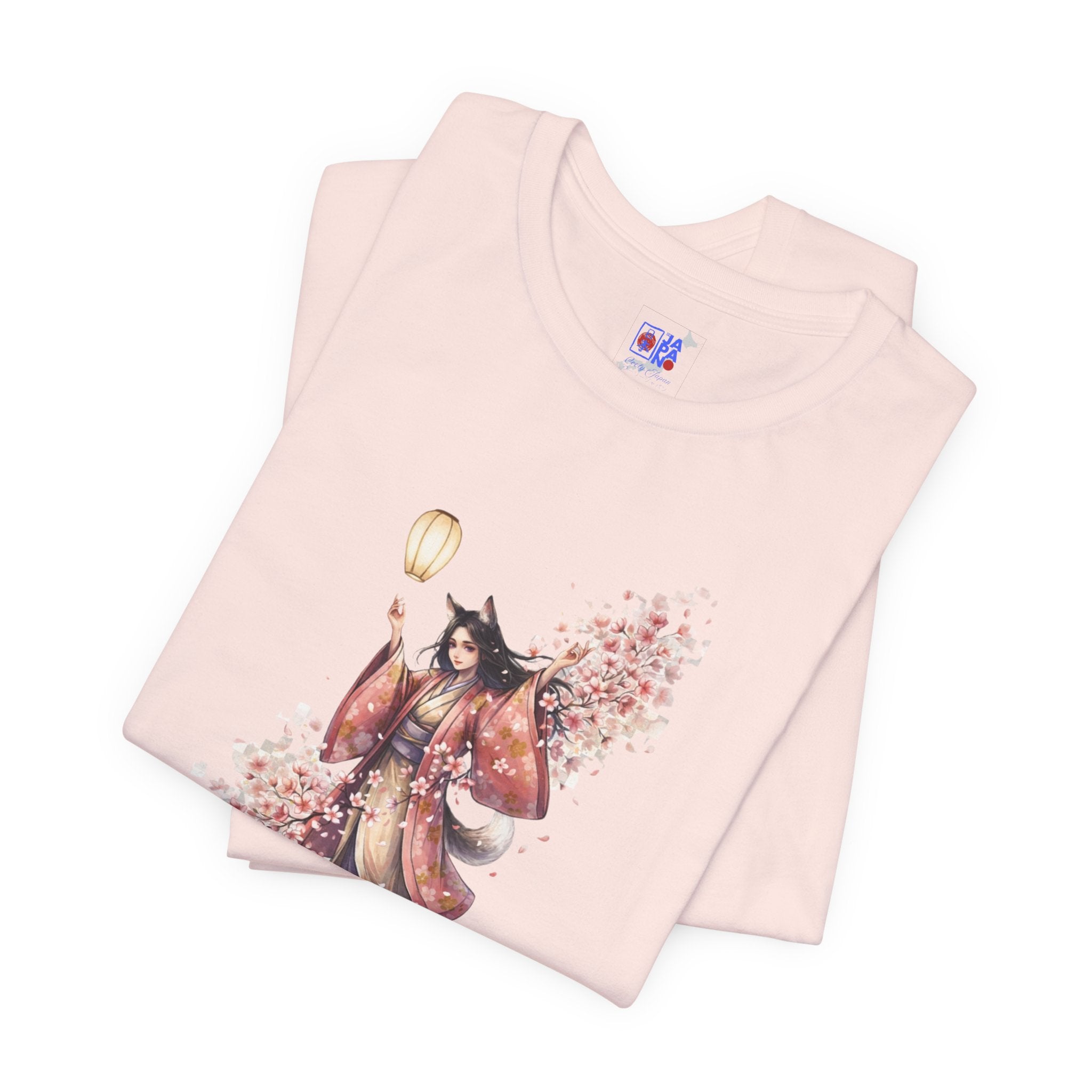 Cherry Blossom Kimono Tee — Hanami Floral Japanese Art T-Shirt
