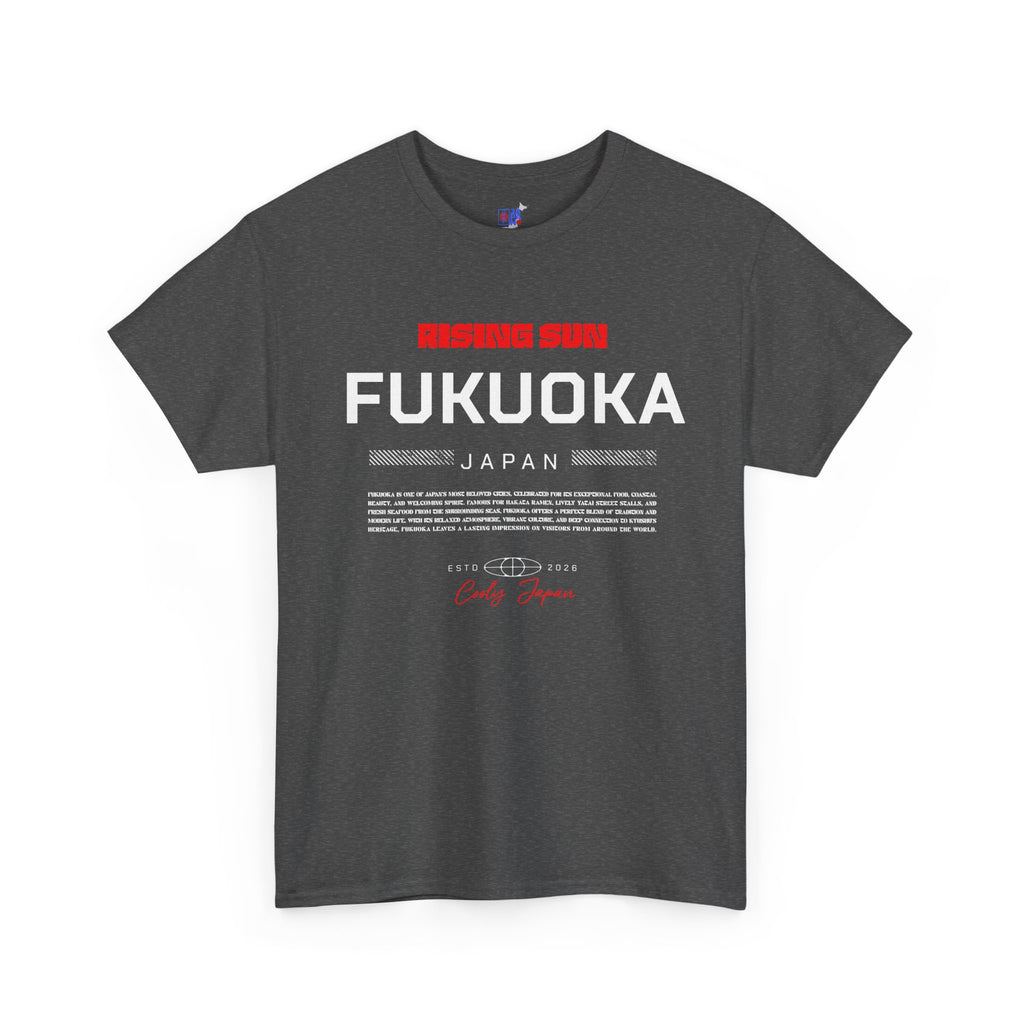 Fukuoka T-Shirt | 福岡 Hakata Ramen Front & Back Print | Japan City Series Tee