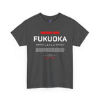 Fukuoka T-Shirt | 福岡 Hakata Ramen Front & Back Print | Japan City Series Tee