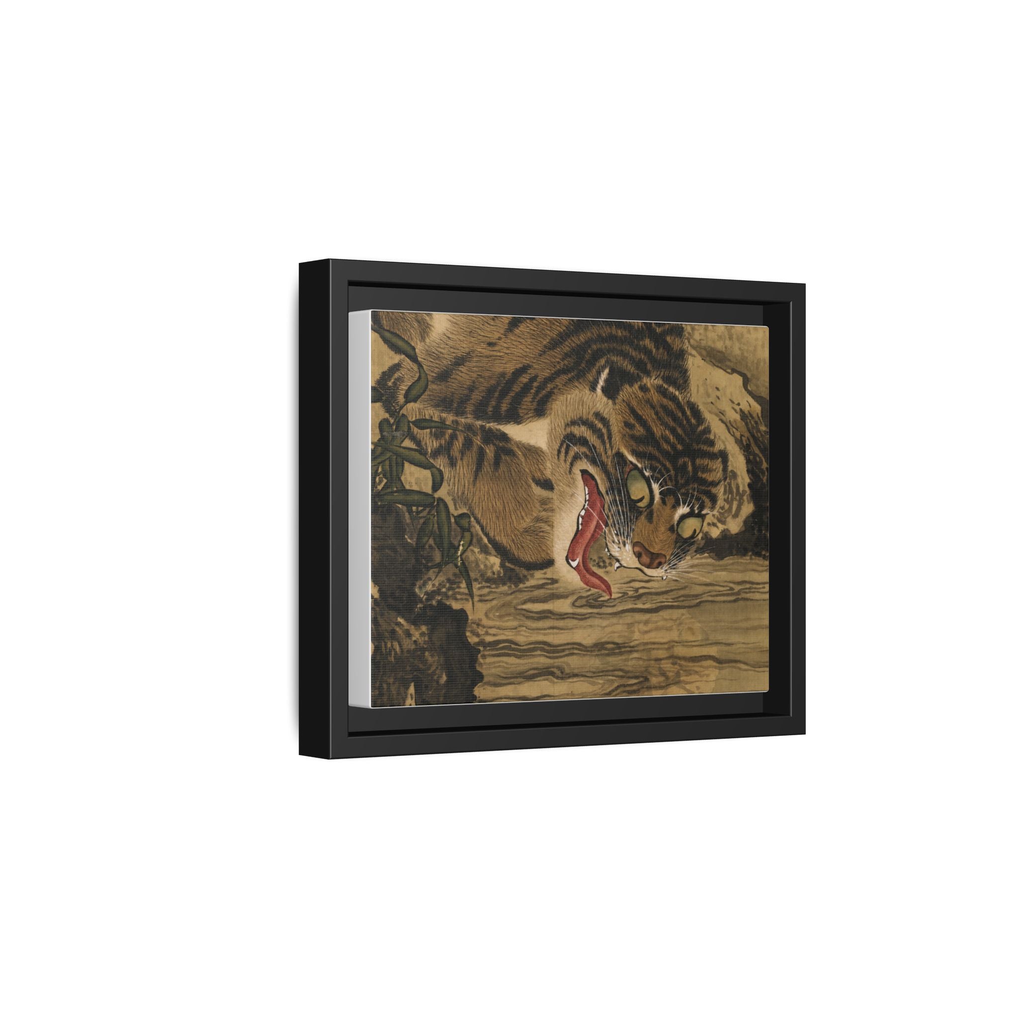 Kishi Ganku Tiger Canvas Print, Edo Period Japanese Art, Museum Reproduction, Japanese Wall Art Gift