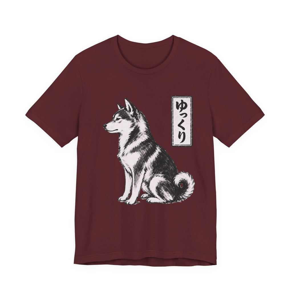 Akita Inu Portrait Tee | Japanese Dog Art T-Shirt