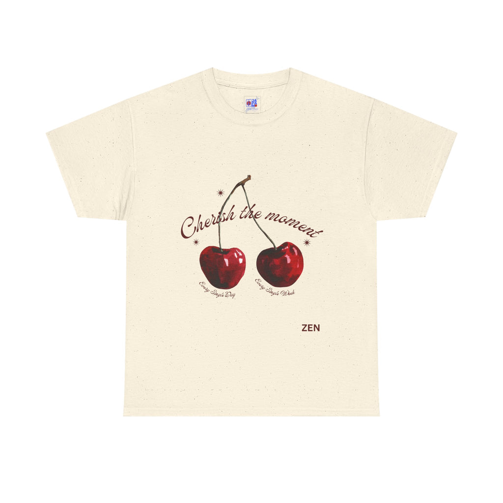 Cherish the Moment Cherry Graphic Tee