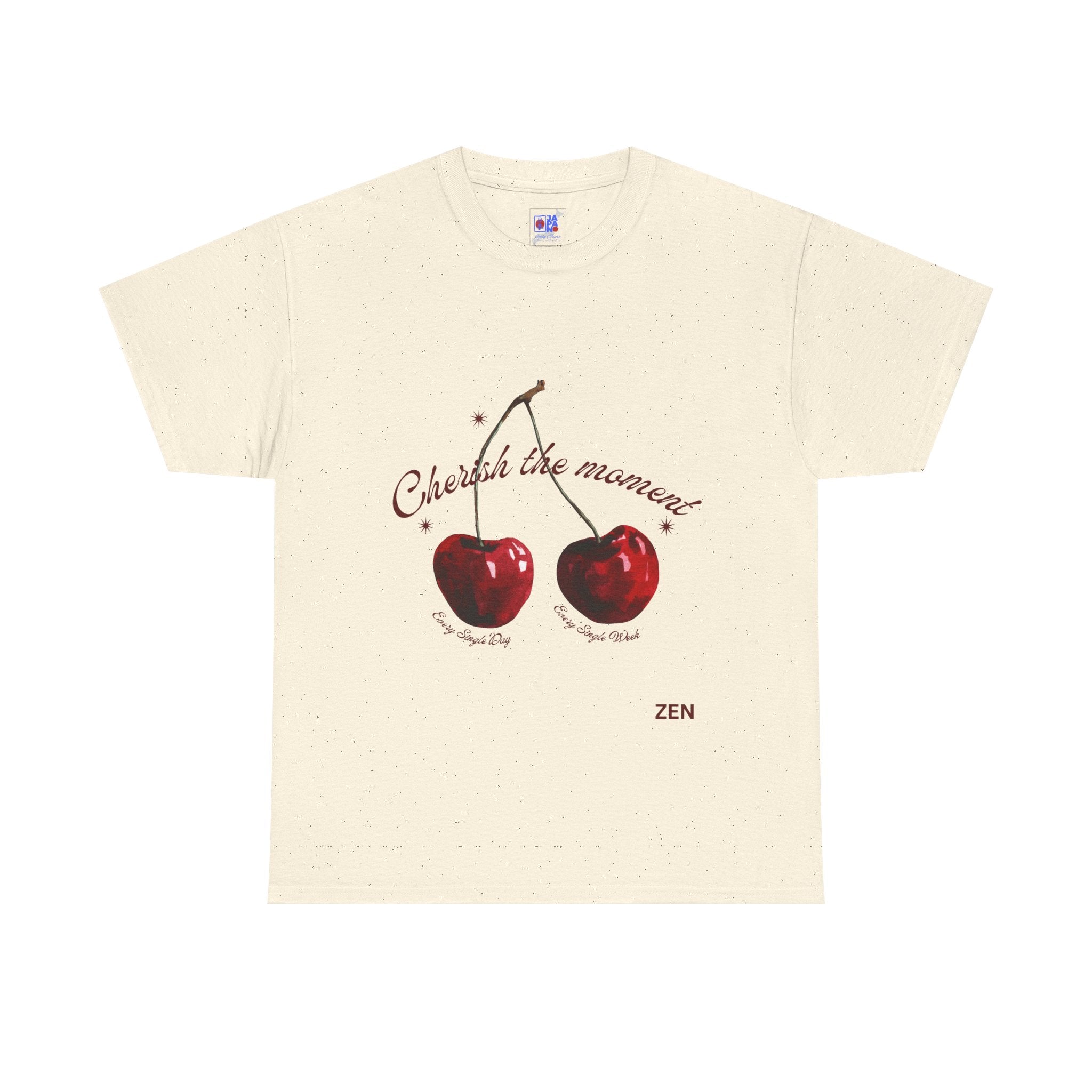 Cherish the Moment Cherry Graphic Tee