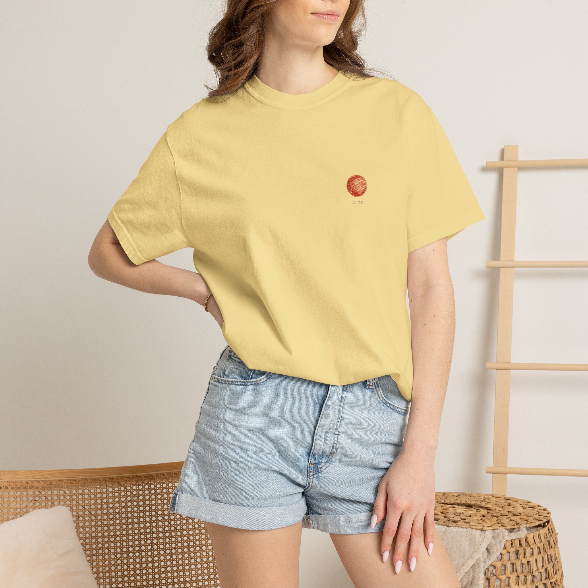 CoolyJapan — Hyō 豹 Silent Leopard Tee | Light Color | Comfort Colors 1717