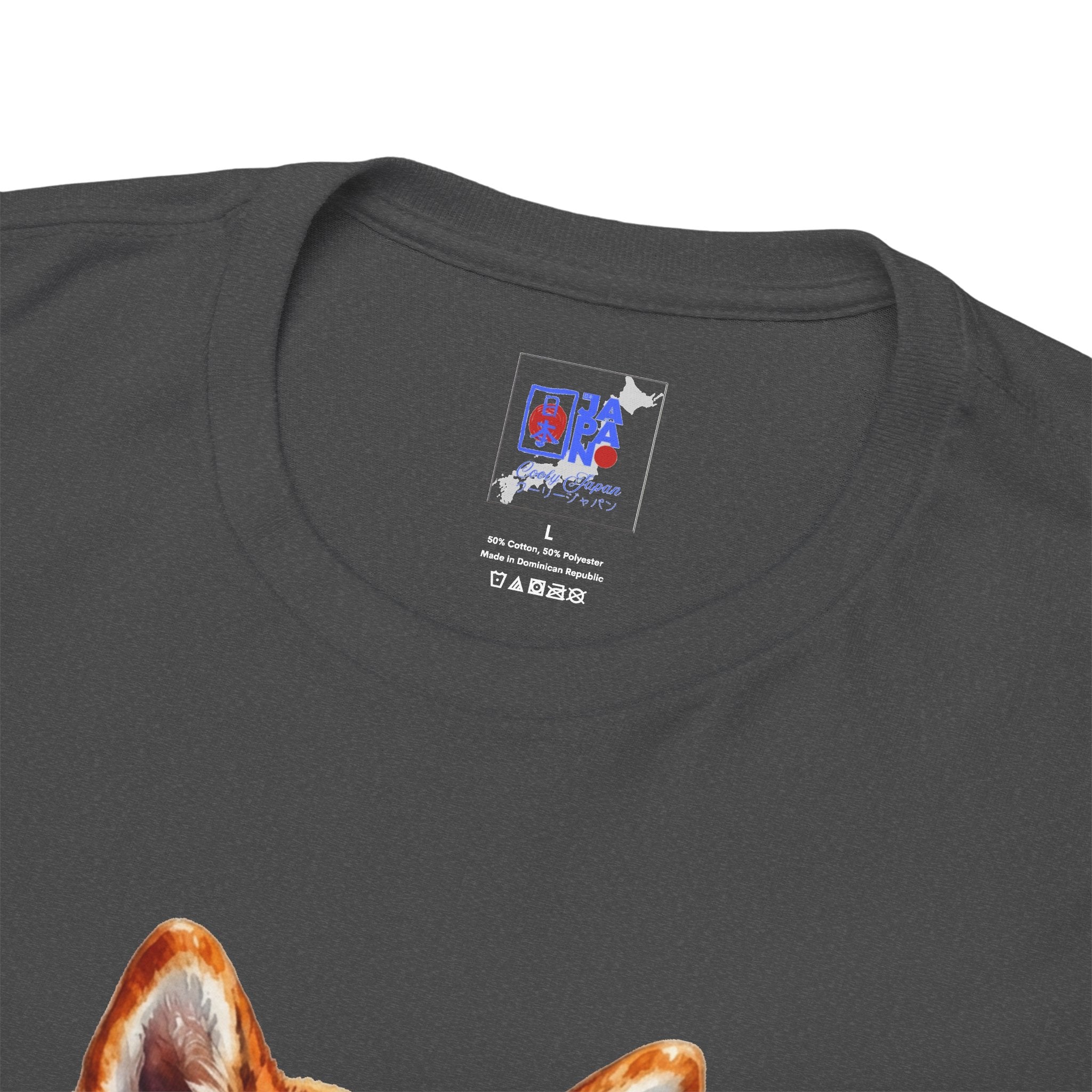 Shiba Inu Watercolor T-Shirt — Colorful Dog Portrait Tee