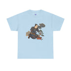 Bonsai Master Samurai T-Shirt, Japanese Ukiyo-E Bonsai Warrior Tee, Zen Gift for Bonsai Lovers, Tree Hobbyists & Plant Dad Gift