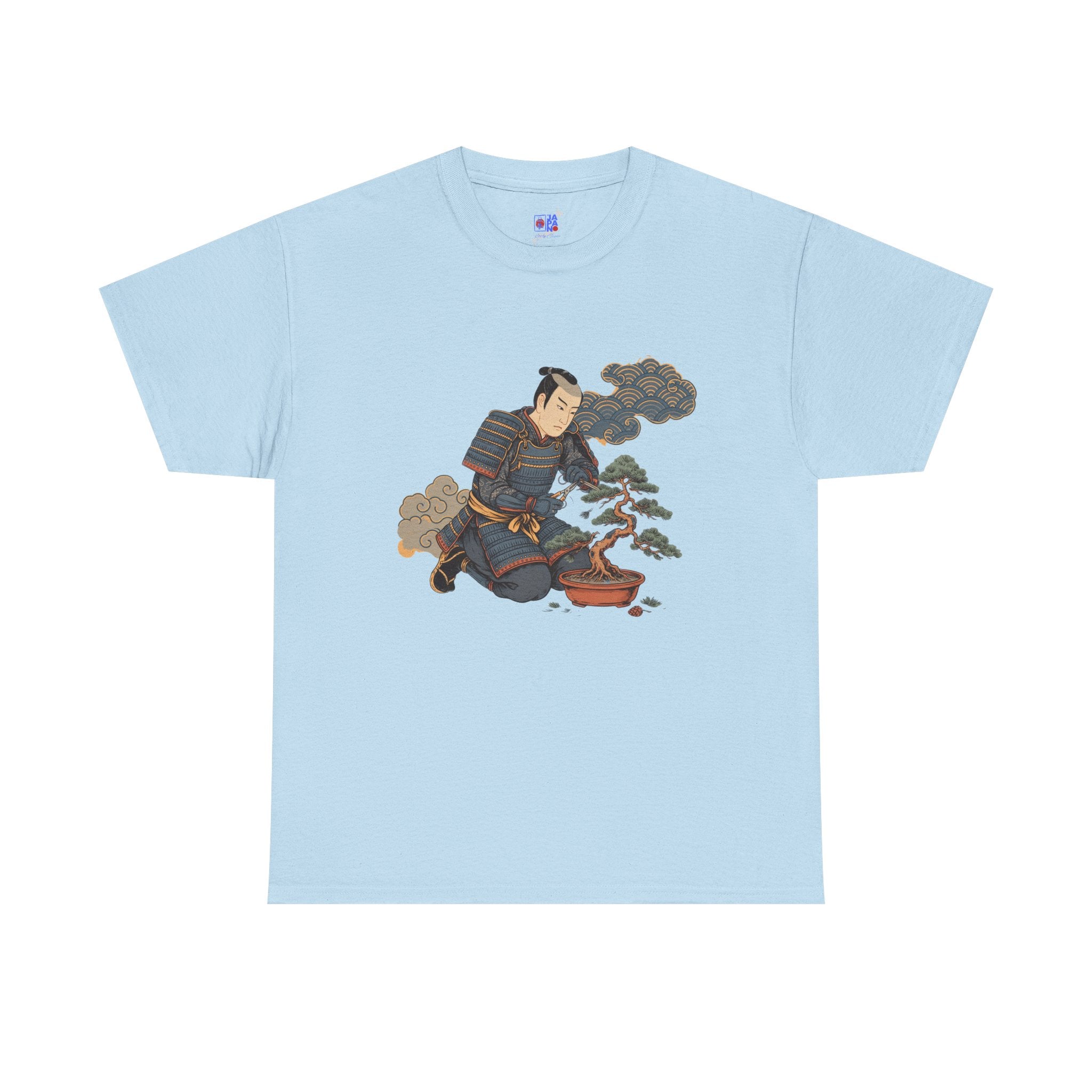Bonsai Master Samurai T-Shirt, Japanese Ukiyo-E Bonsai Warrior Tee, Zen Gift for Bonsai Lovers, Tree Hobbyists & Plant Dad Gift