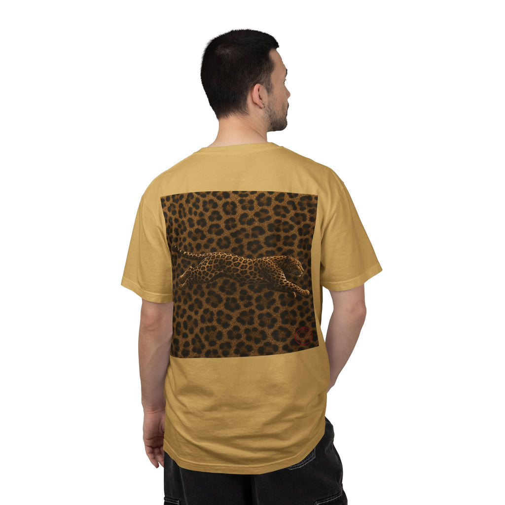CoolyJapan — Hyō 豹 Silent Leopard Tee | Light Color | Comfort Colors 1717