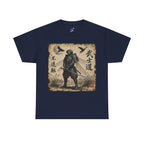 Samurai Dragonfly Warrior Tee Version 1 — Bushidō Ink Warrior Graphic T-Shirt