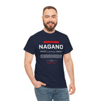 Nagano T-Shirt | 長野 Japanese Alps & Snow Monkey Japan City Tee | Designed by Japanese
