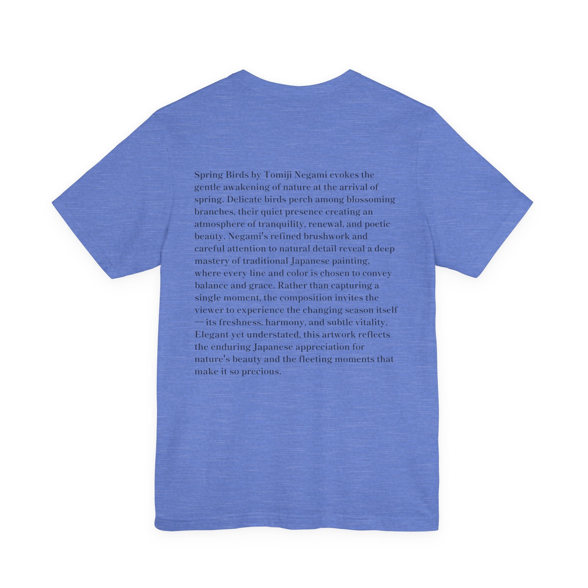 Tomiji Negami "Spring Birds", Japanese Art Museum T-Shirt