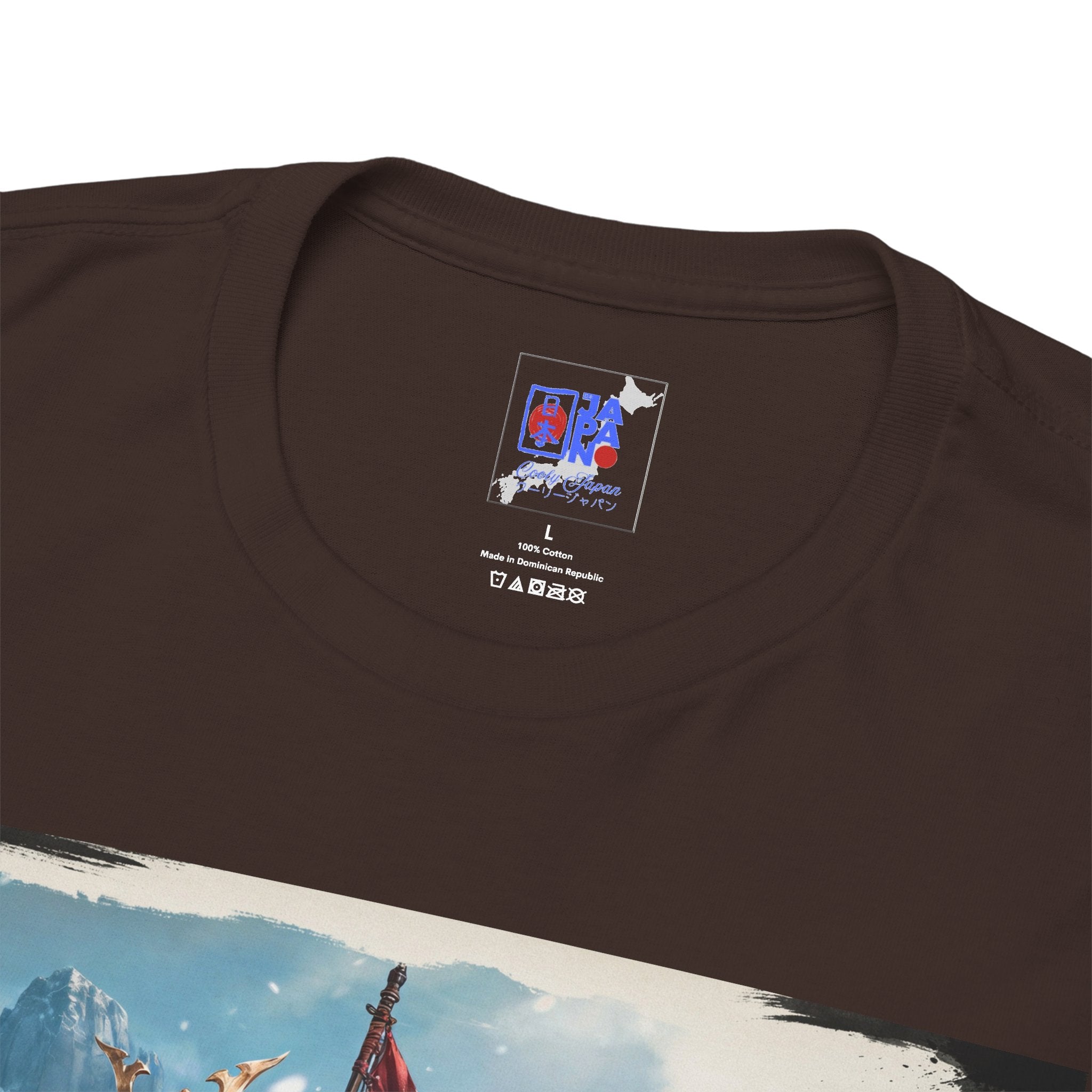 Snow Leopard Samurai T-Shirt — 雪豹武士 Soul of the Snow Mountain | Yukihyo Bushi Japanese Warrior Spirit Graphic Tee
