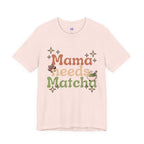 Mama Needs Matcha Tee | Pastel Front-Print Typography | Matcha Collection