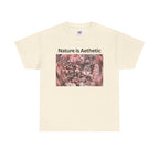 Nature Is Aesthetic Pink Sakura Floral T-Shirt