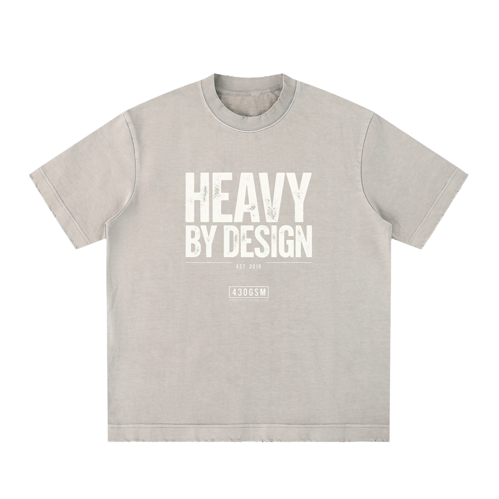 YOIYOI ART Lab — Heavyweight Tee (430gsm) Ultra Heavyweight Vintage Wash