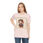 Kawaii Warrior Anime Girl Samurai T-Shirt