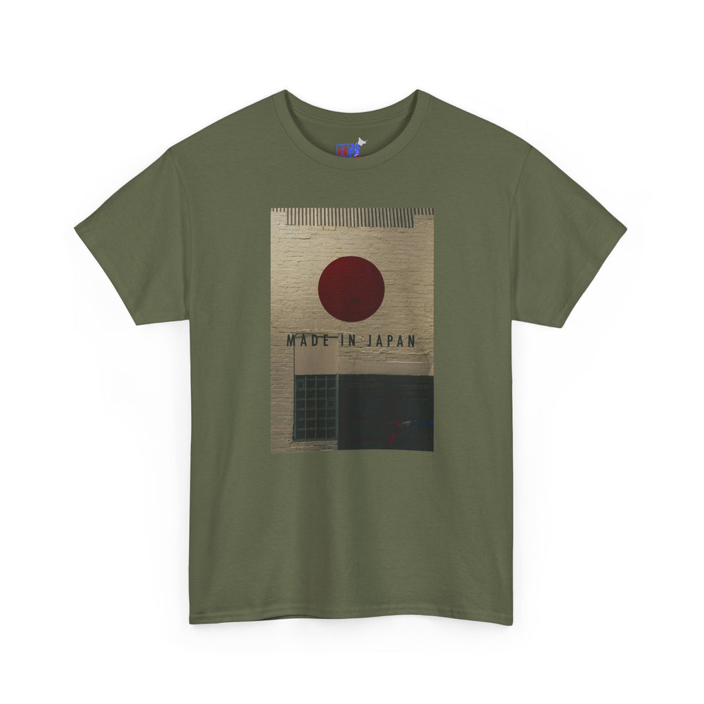 Made in Japan — Hinomaru Wall Mural Print | Urban Japanese Street Art T-Shirt