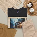 Samurai Cat Tee — Vintage Japanese Night Wanderer Graphic T-Shirt