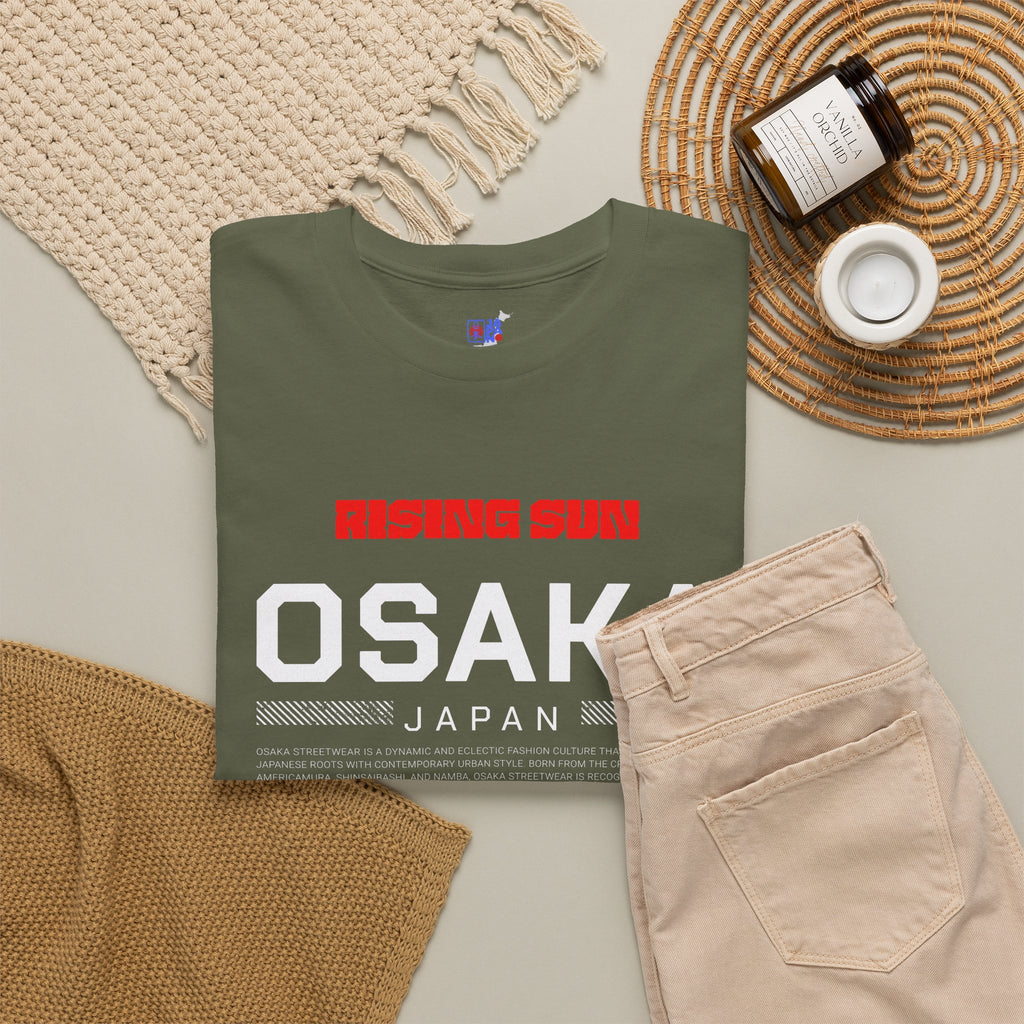 Osaka T-Shirt | 大阪 Dotonbori Soul of Kansai Japan City Tee | Designed by Japanese