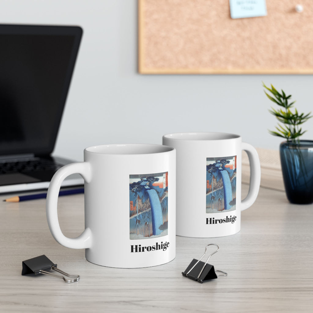 Hiroshige Utagawa Ceramic Mug - Vintage Travel Photo Design Coffee Cup