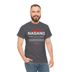 Nagano T-Shirt | 長野 Japanese Alps & Snow Monkey Japan City Tee | Designed by Japanese