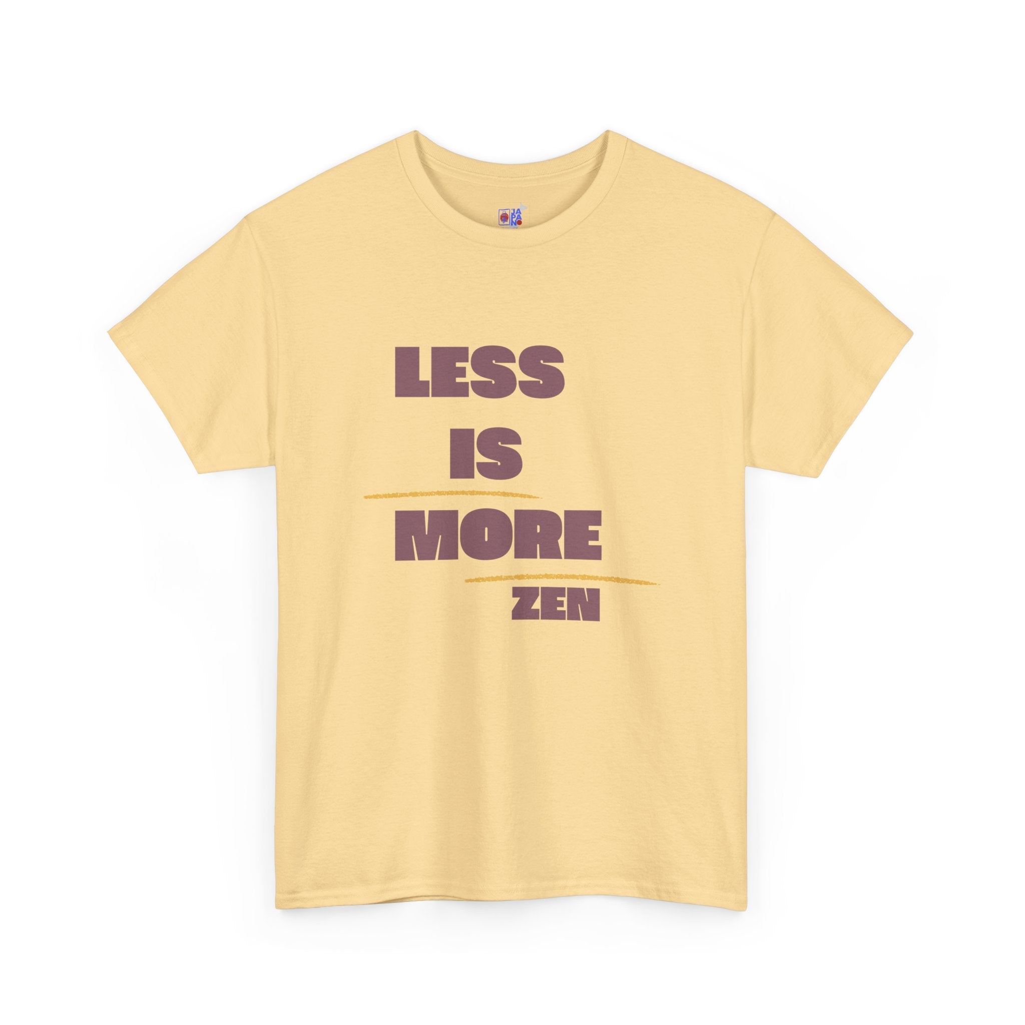 Less Is More Zen T-Shirt — Minimalist Mindfulness Tee