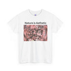 Nature Is Aesthetic Pink Sakura Floral T-Shirt