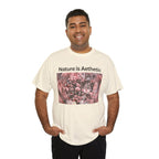 Nature Is Aesthetic Pink Sakura Floral T-Shirt