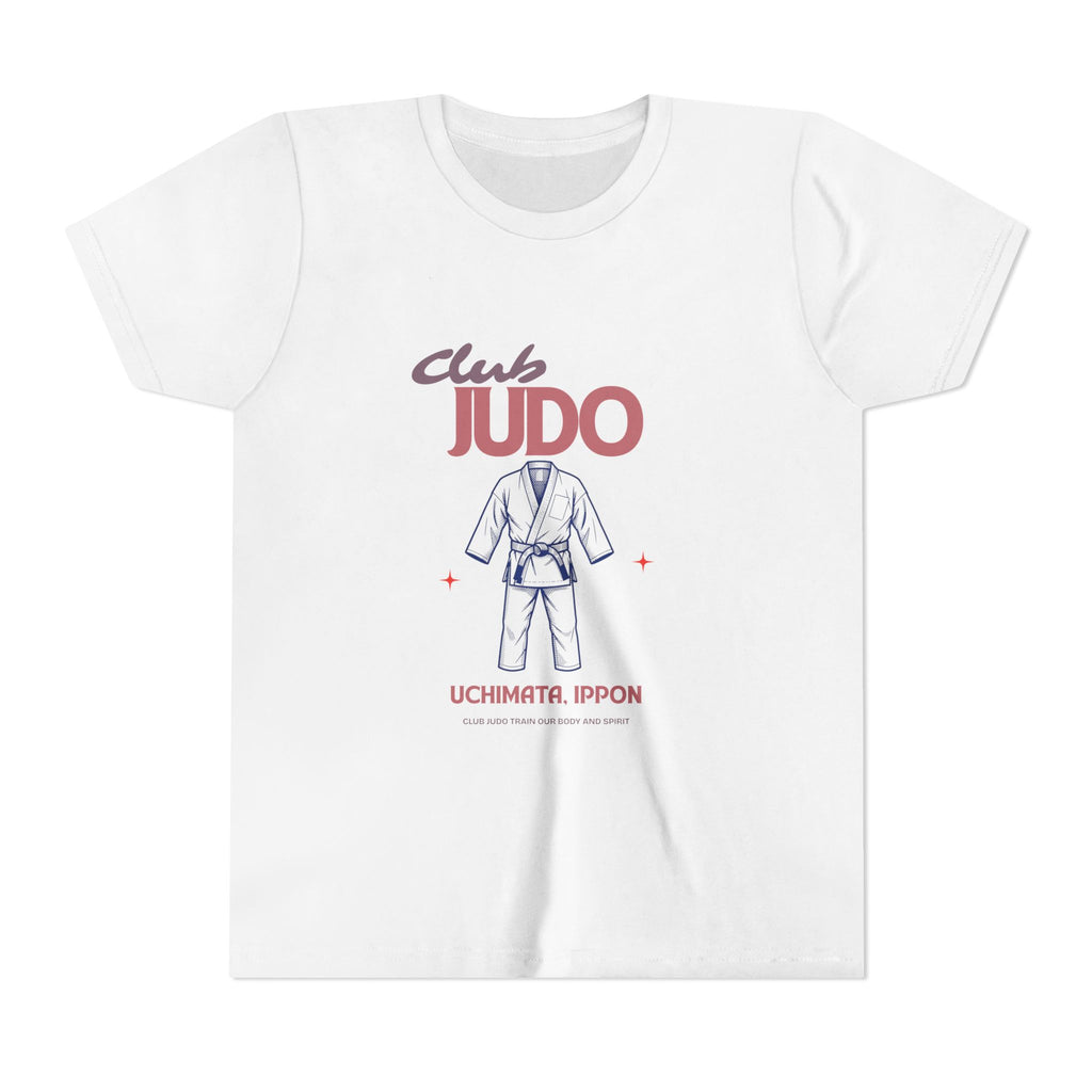 Kids Judo Shirt | Uchimata Ippon Tee | Funny Martial Arts T-Shirt for Boys & Girls | Japanese Judo Club Graphic Tee | Youth Judoka Gift